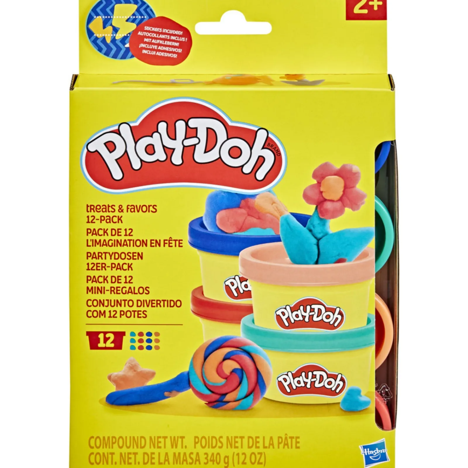 Play-Doh Conjunto Divertido Com 12 Potes