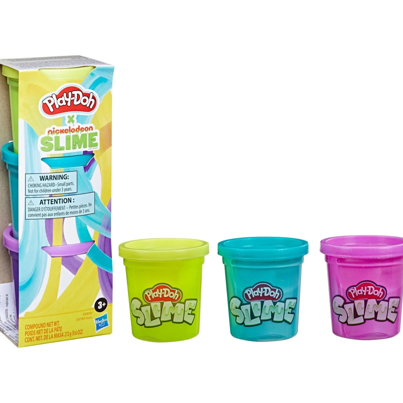 Play-Doh Slime Kit Com 3 Potes