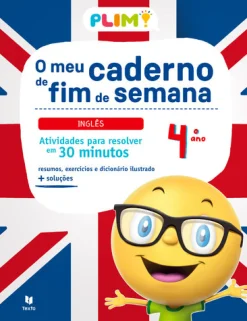 Texto PLIM! o Meu Caderno de Fim de Semana - Inglês 4.º Ano de Joana Silva e Vasco Costa