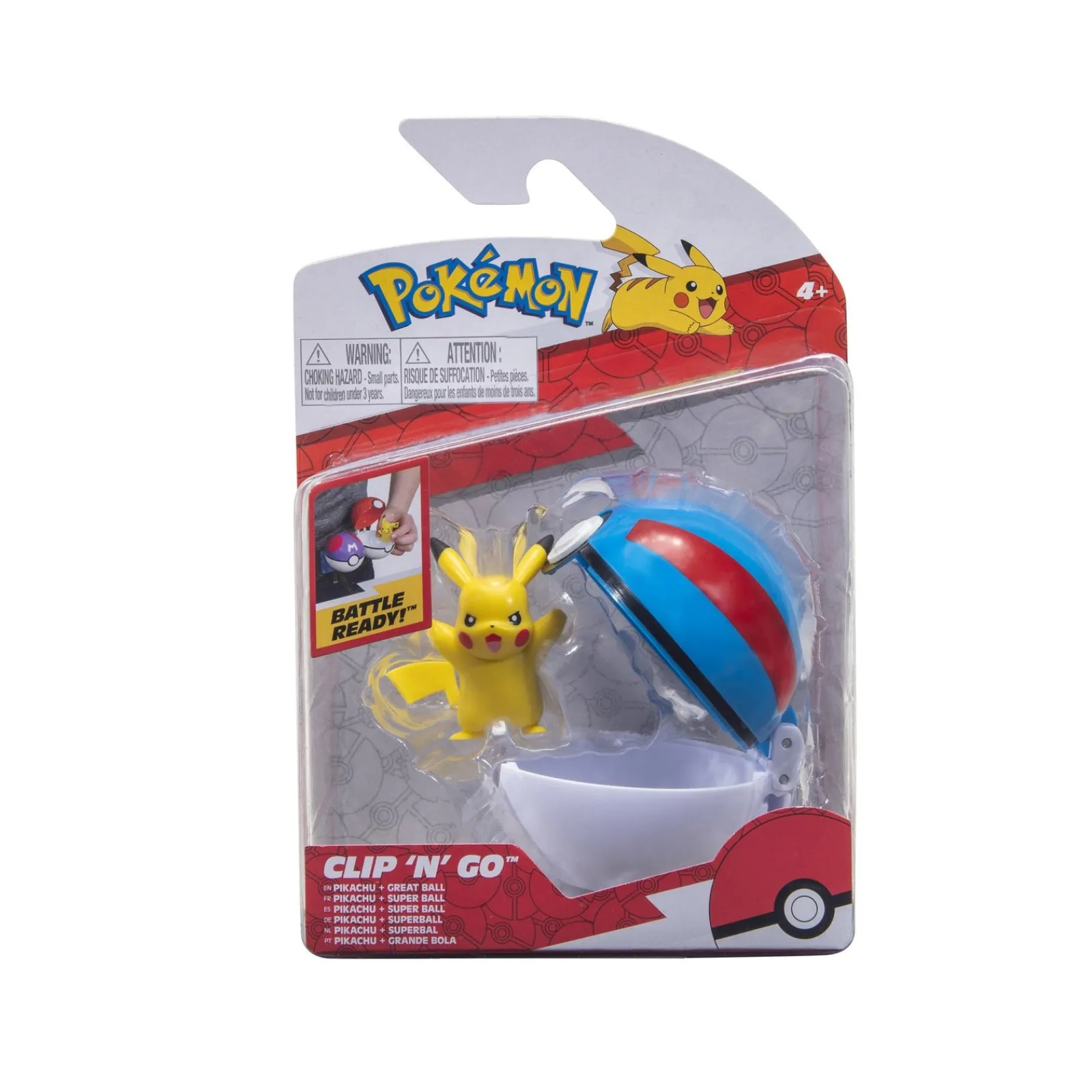 Pokemon Clip N Go Sdo.