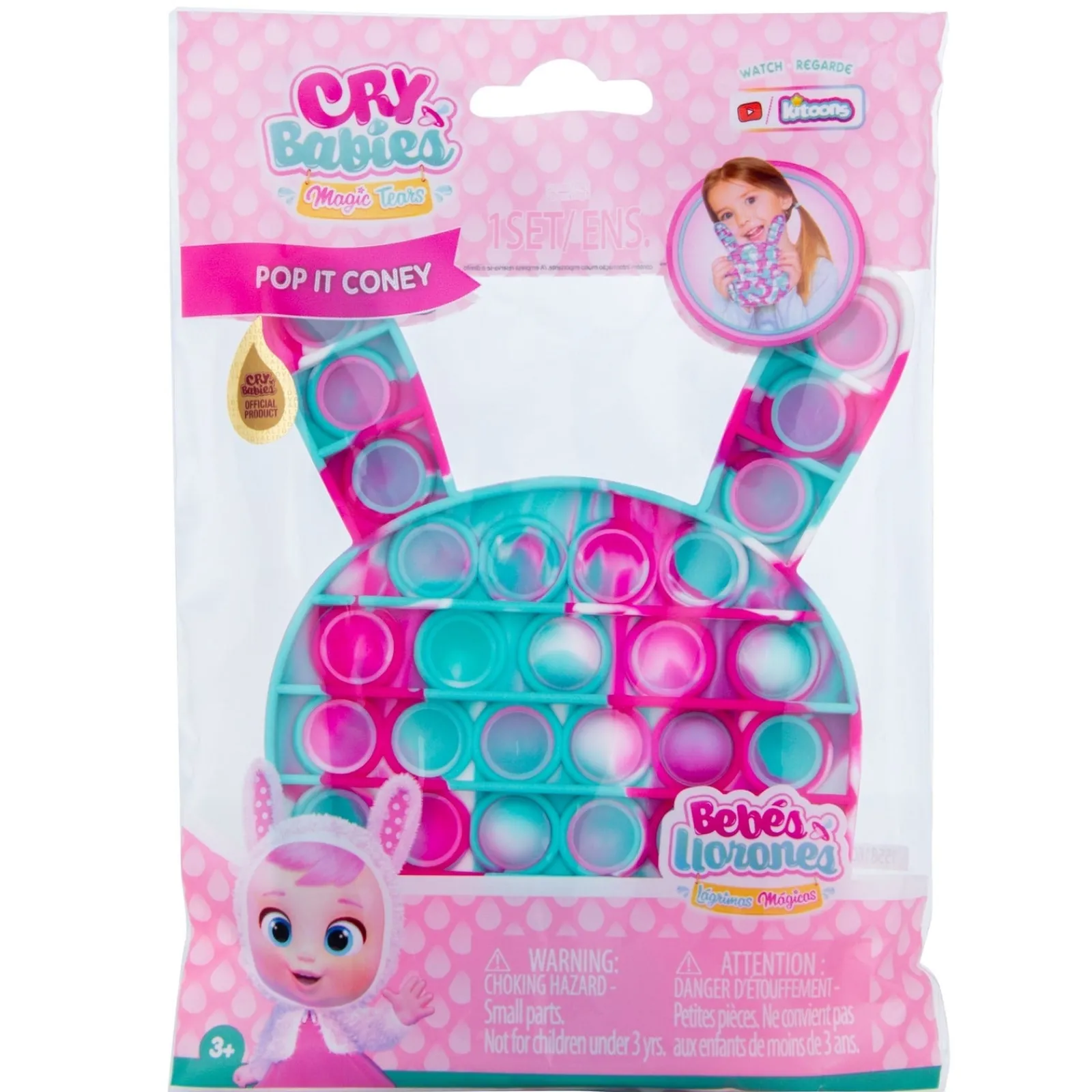 Best Cry Babies Pop It Coney