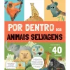 Clearance Zoko Por Dentro dos Animais Selvagens: Livro com Janelas de Zero a Oito