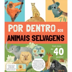 Clearance Zoko Por Dentro dos Animais Selvagens: Livro com Janelas de Zero a Oito