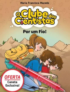 Discount Booksmile Por um Fio! de Maria Francisca Macedo - O Clube dos Cientistas N.º 16