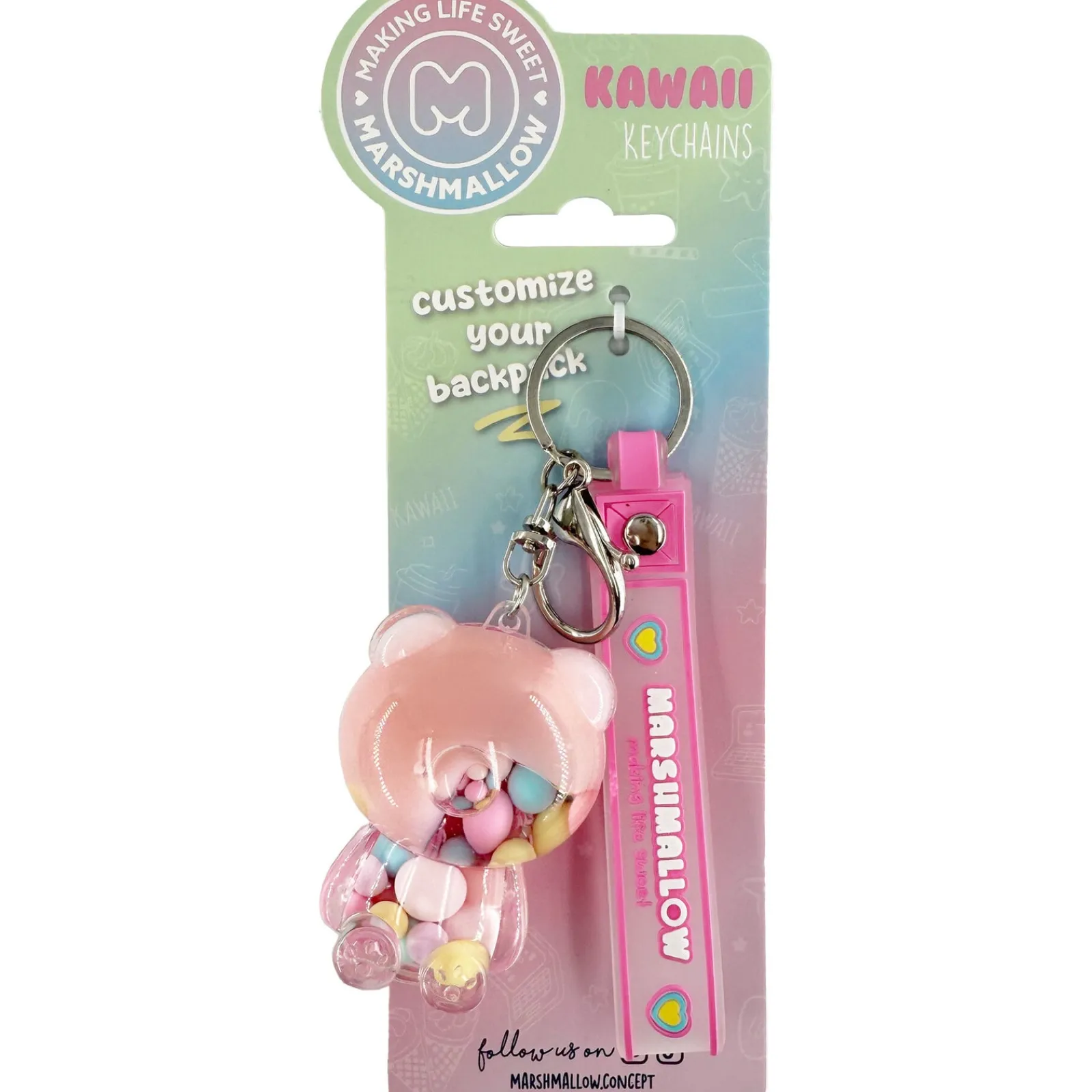 Marshmallow Porta Chaves Sortido