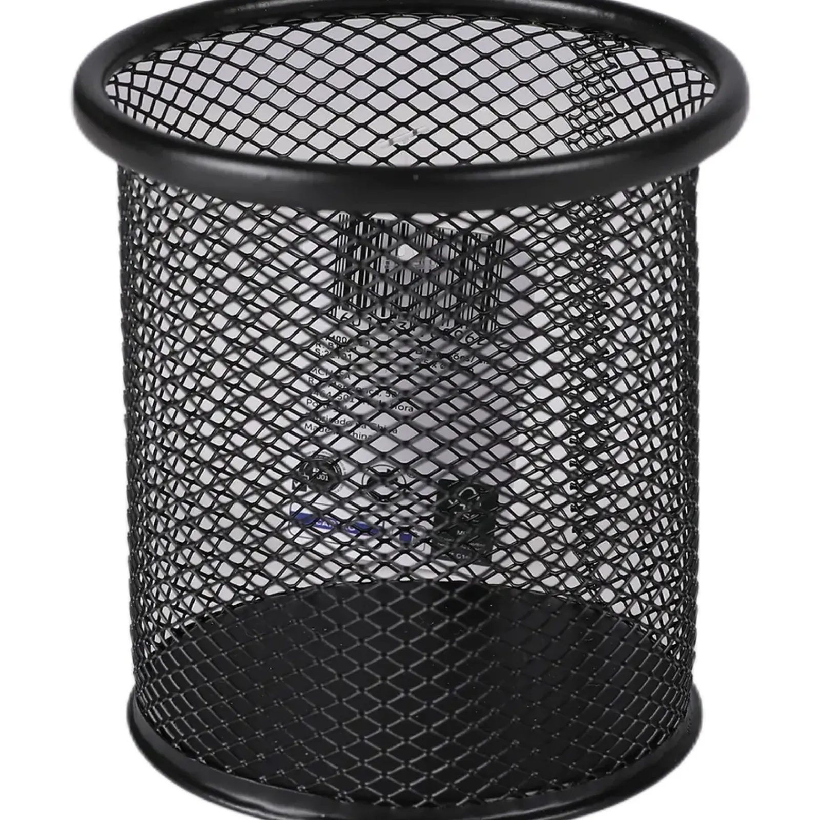 Note! Porta Lápis 9cm Metal Preto