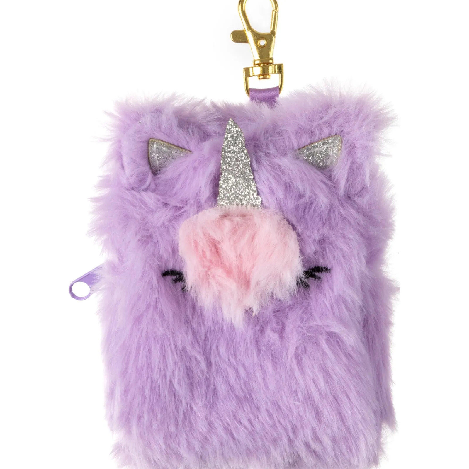 Outras Marcas Porta Moedas Peluche Lilás