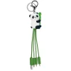 Legami Porta-Chaves com Cabos USB - Panda