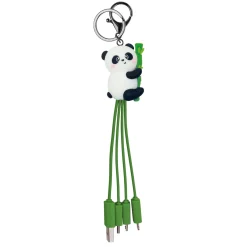 Legami Porta-Chaves com Cabos USB - Panda