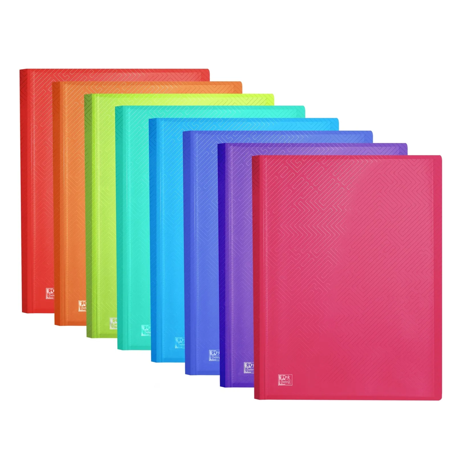 Online Oxford Portefólio com 80 Bolsas A4 (várias cores)