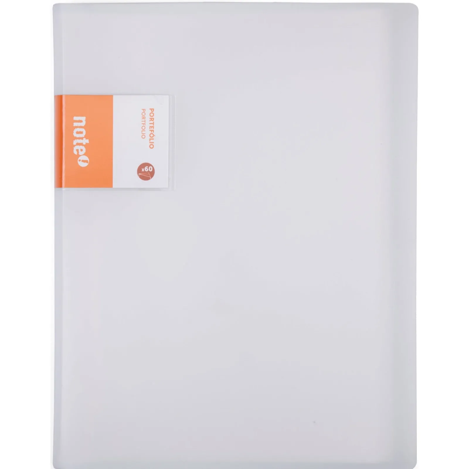 Note! Portefólio com 60 Bolsas (várias cores)