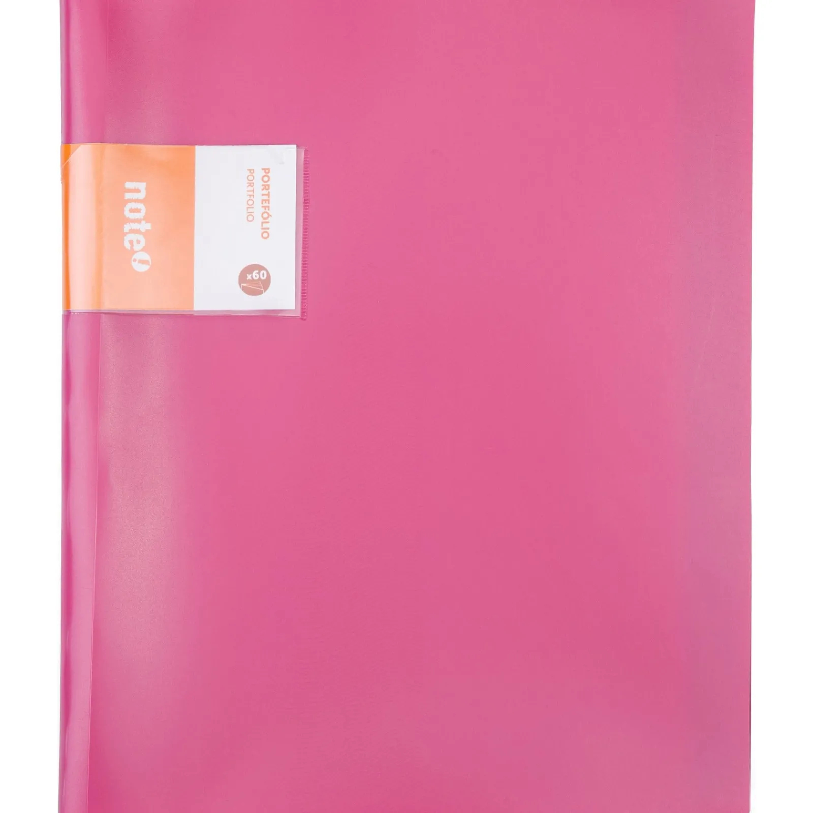 Note! Portefólio com 60 Bolsas (várias cores)