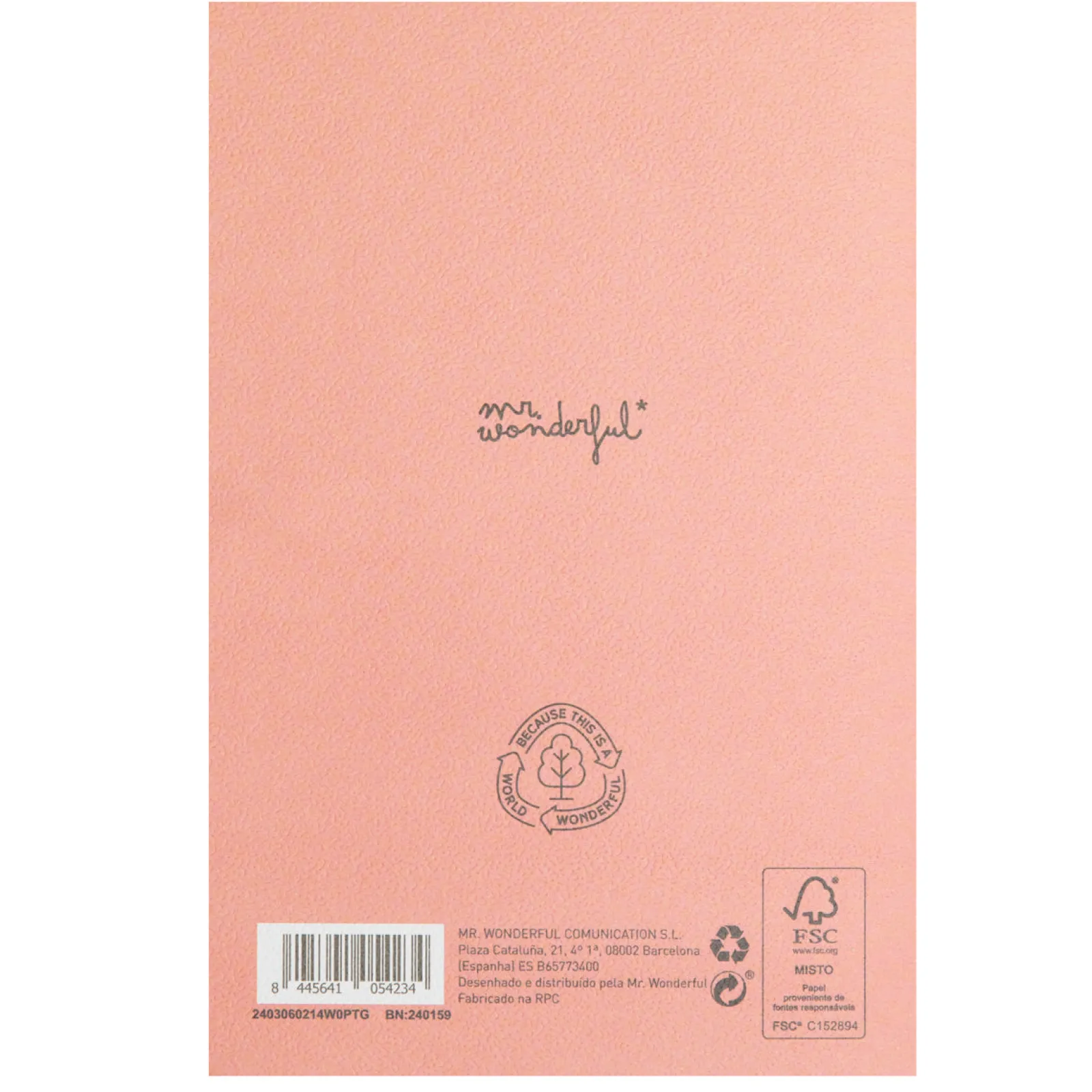 Mr. Wonderful Postal - Com A Tua Amizade Sinto-Me