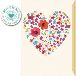 Artebene Postal - Coração Cores