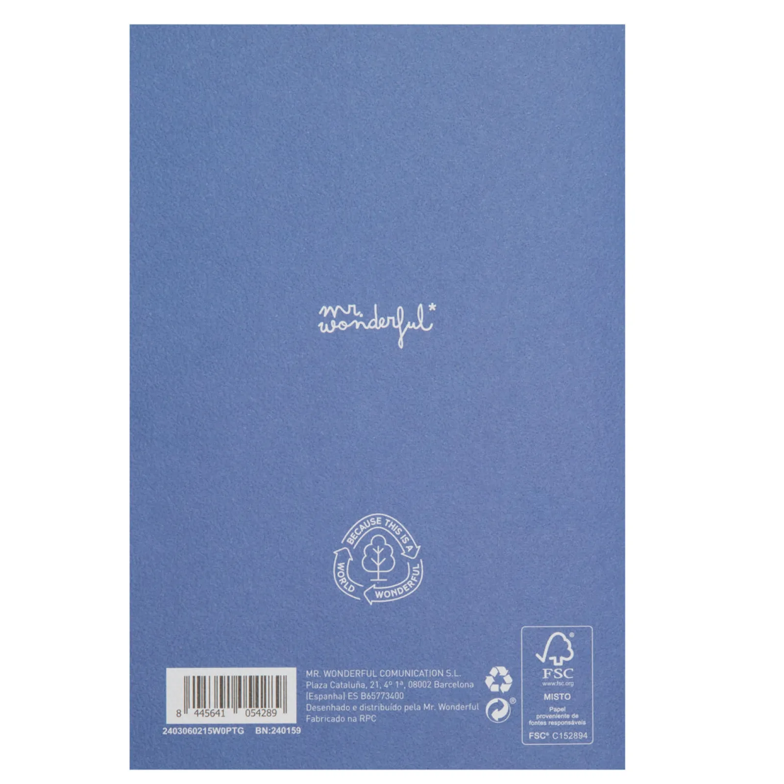 Outlet Mr. Wonderful Postal - Fazer Anos Fica-Te A Matar