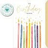 Outlet Artebene Postal - Happy Birthday Velas