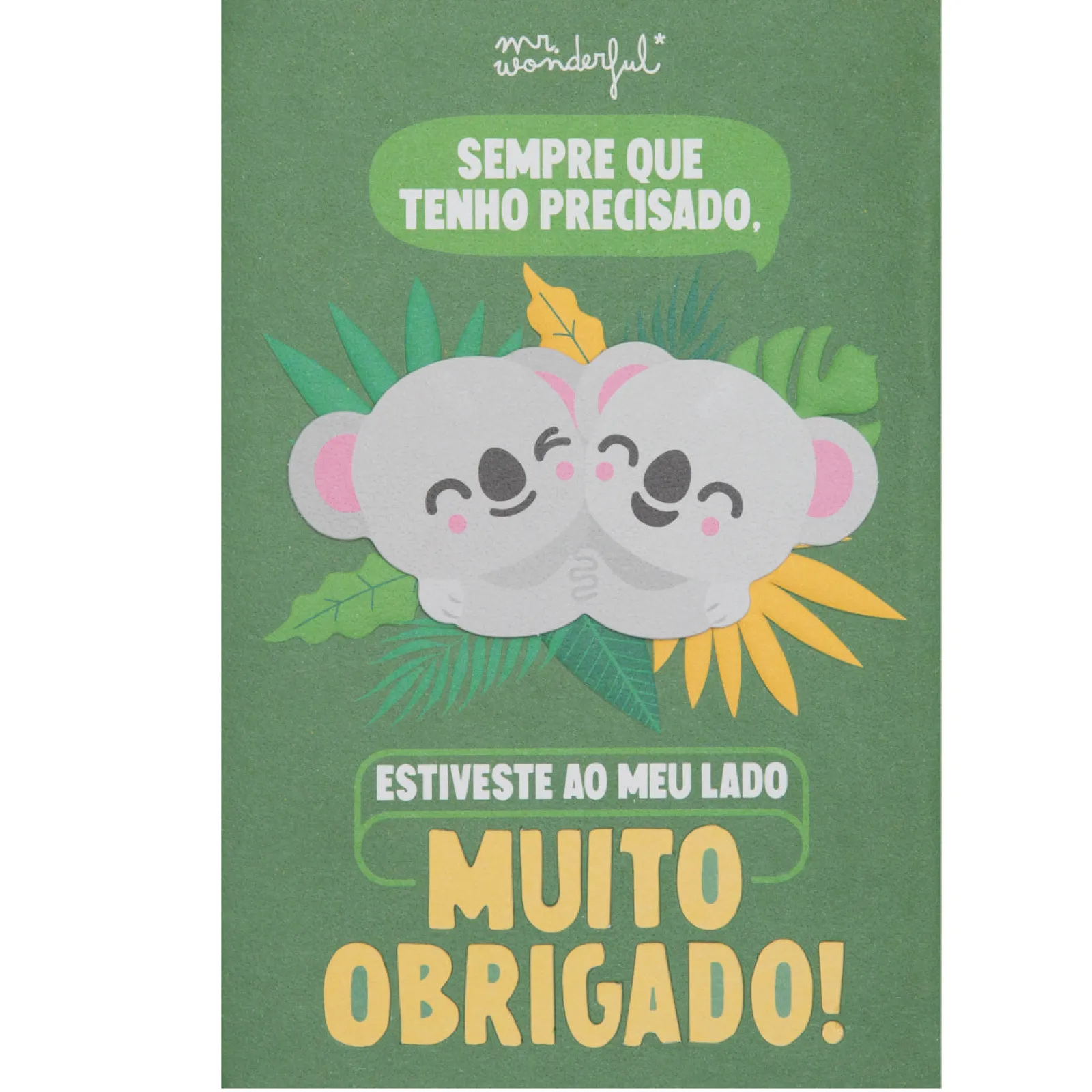 Clearance Mr. Wonderful Postal - Sempre Que Tenho Precisado
