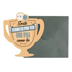 Hot Mr. Wonderful Postal - Sorte Tenho Eu Por Ter Um Pai Como Tu