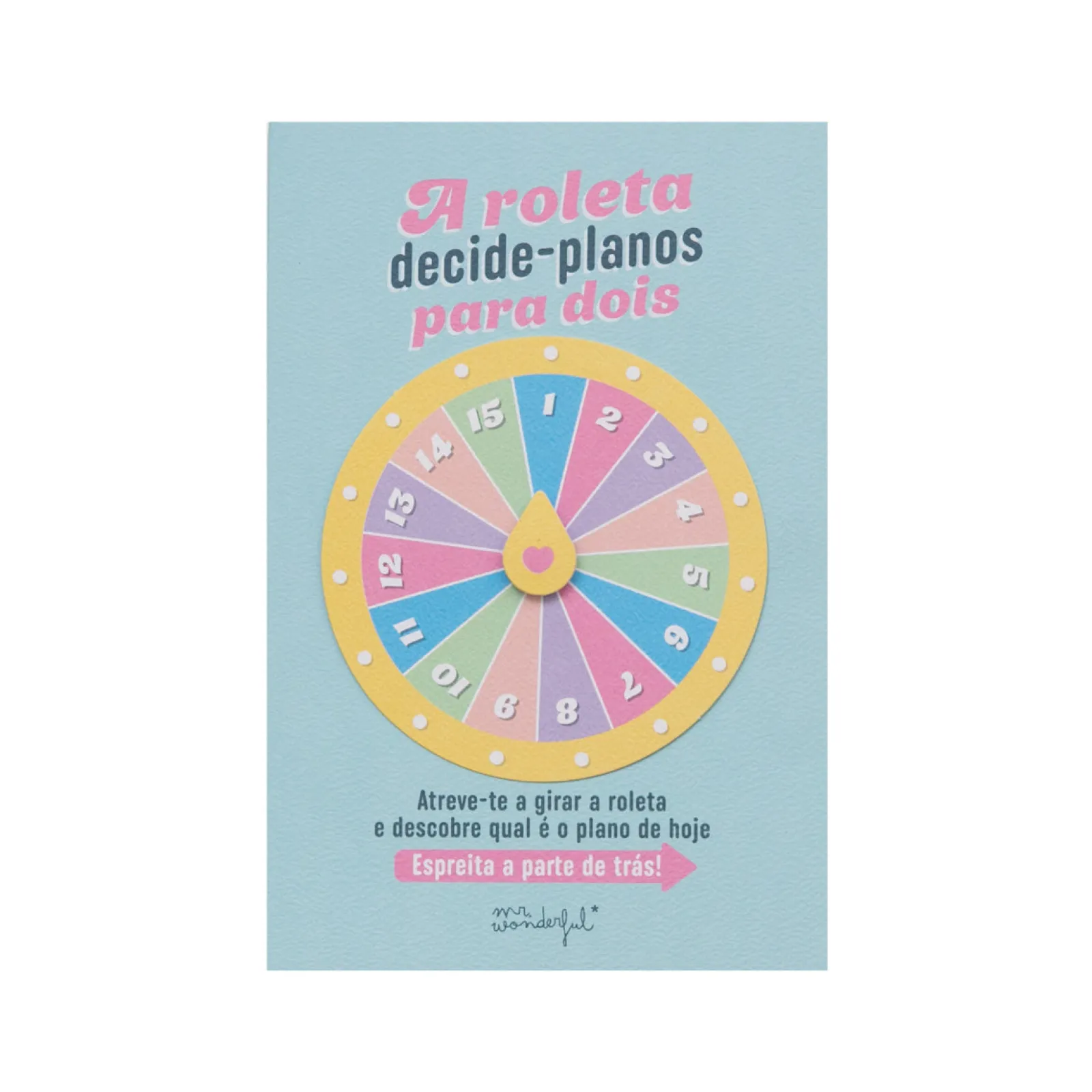 Mr. Wonderful Postal Com Roleta Para Escolher Planos