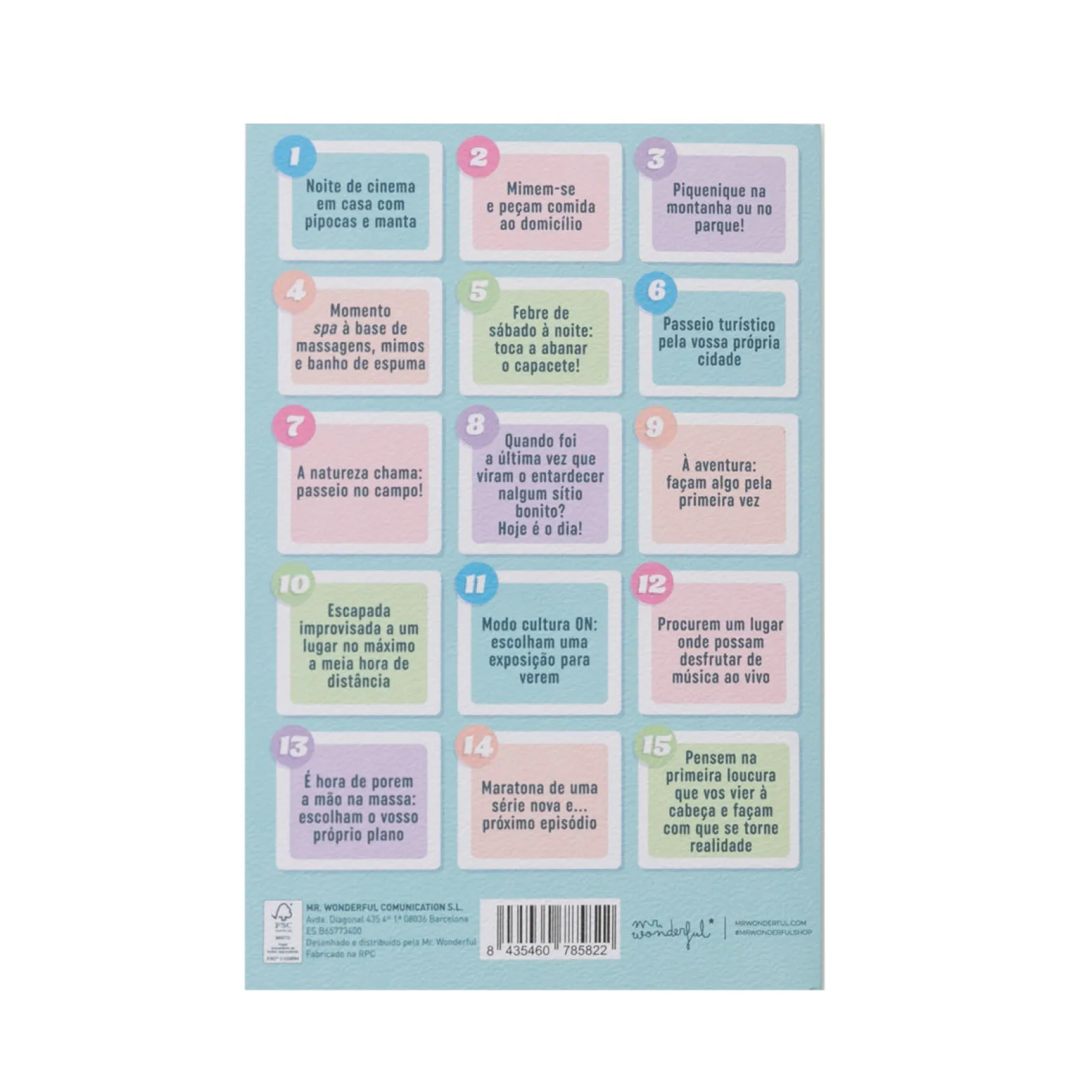 Mr. Wonderful Postal Com Roleta Para Escolher Planos