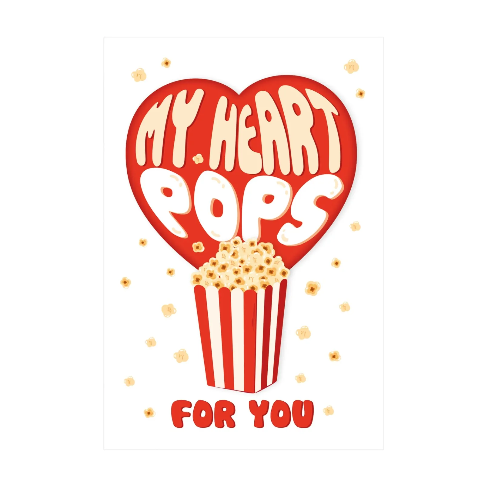 Outlet Legami Postal Grande - Popcorn