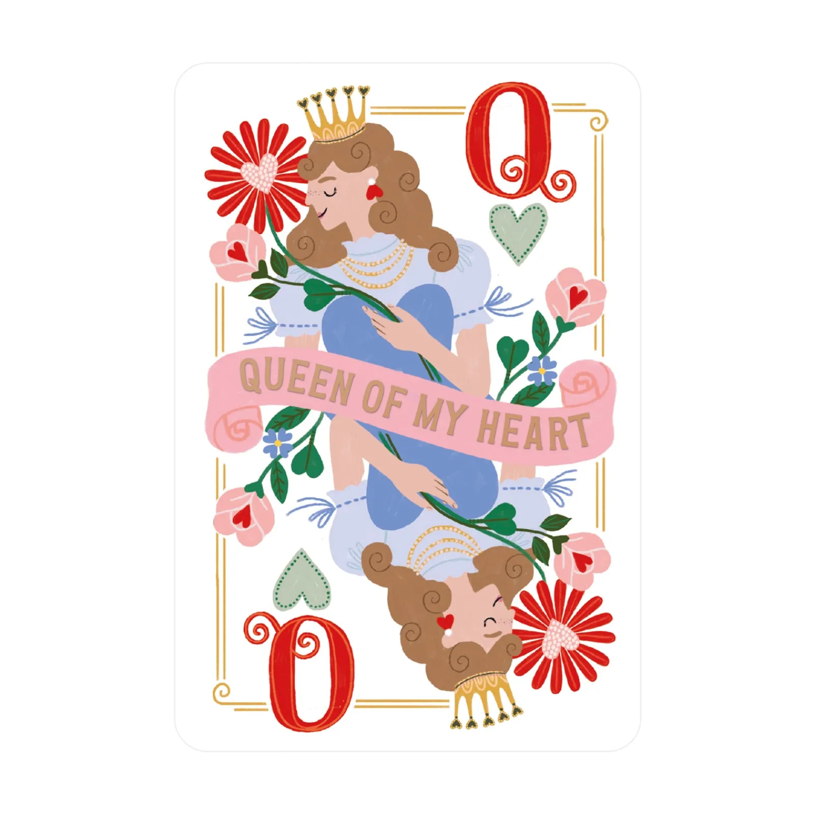 Clearance Legami Postal Grande - Queen