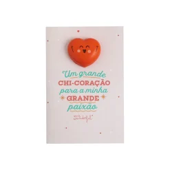 Mr. Wonderful Postal Squishy - Um Grande Chi-Coração Para A Minha Grande Paixão