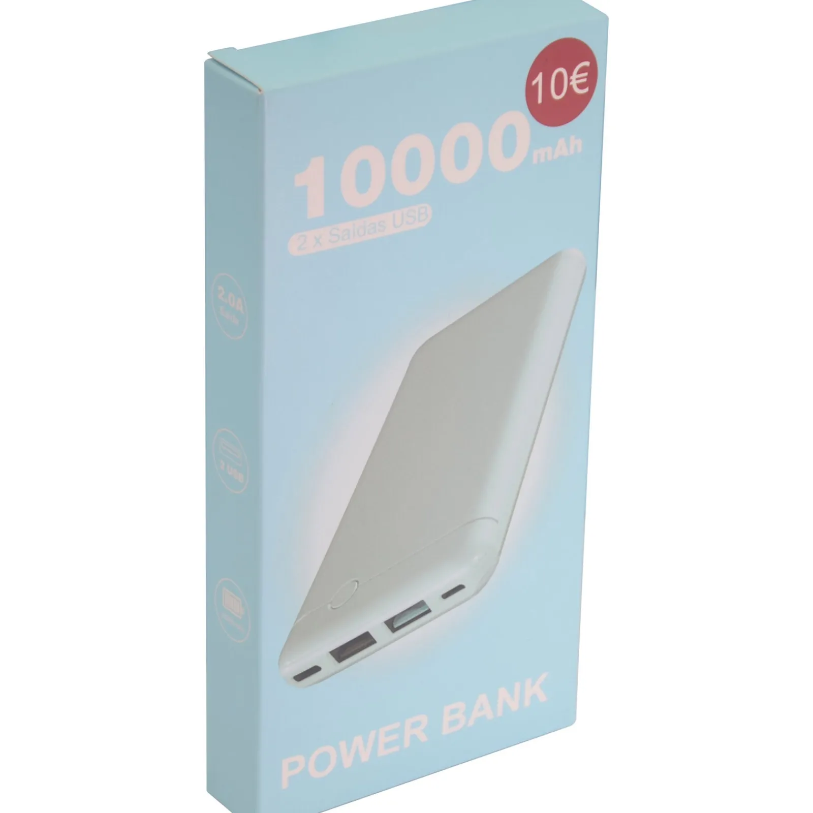 Best Onetop Power Bank 10.000Mah Aqua Sky