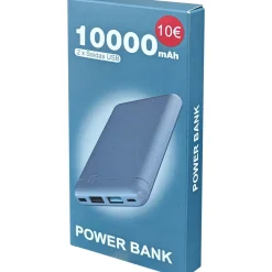 Onetop Power Bank 10.000Mah Azul Fusion