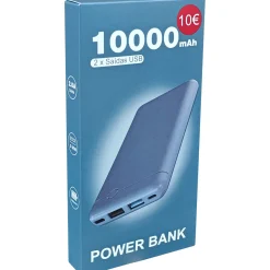 Onetop Power Bank 10.000Mah Azul Fusion