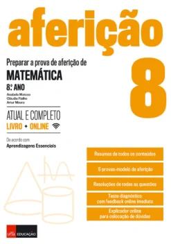Online Leya Preparar a Prova de Aferição de Matemática 8.º Ano de Anabela Matoso, Cláudia Fialho e Artur Moura