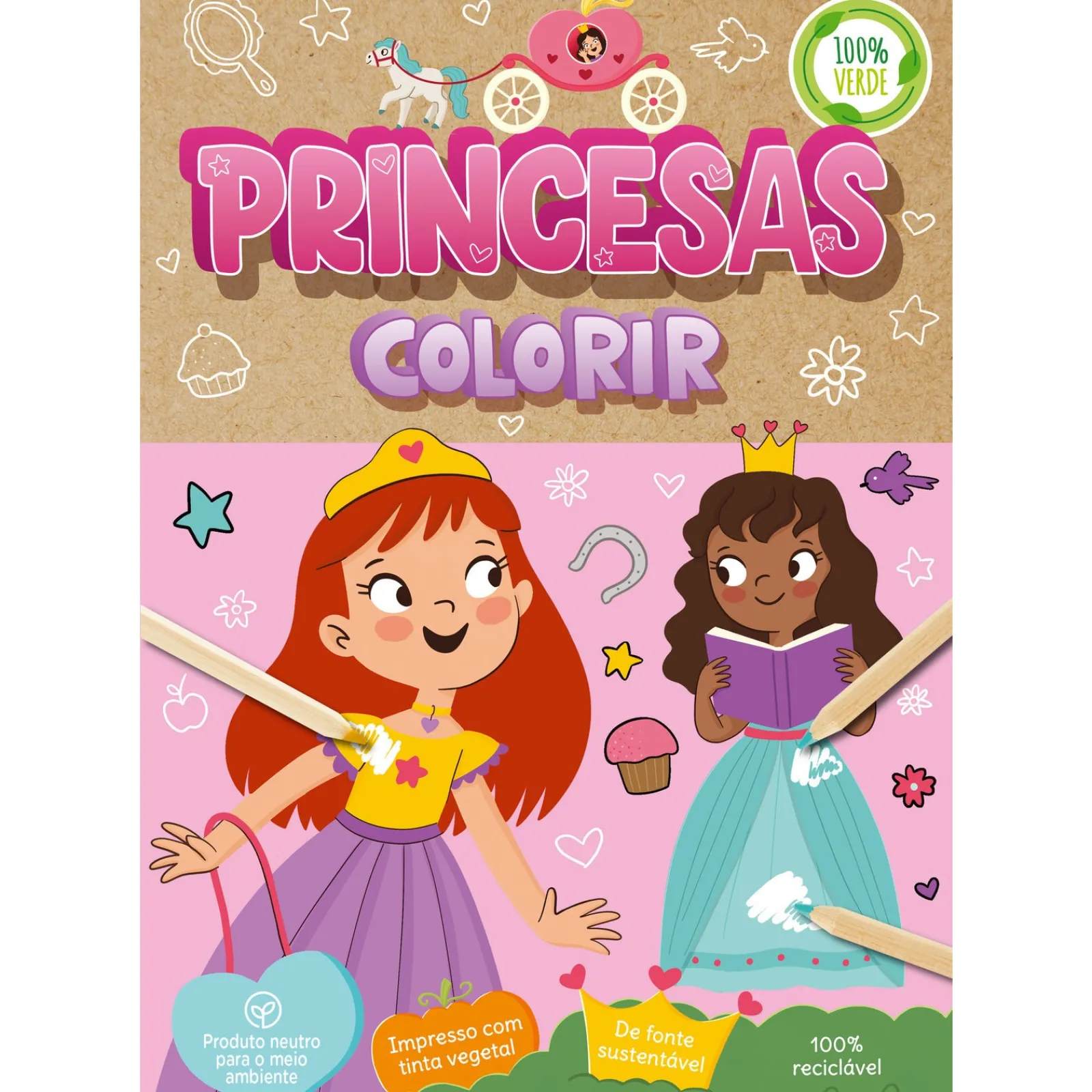 Dom Quixote Princesas Colorir de Vários Autores
