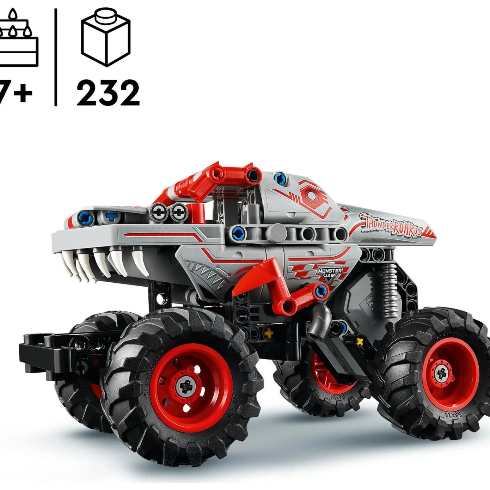 Online Lego-Technic Pull-Back Monster Jam Thunderroarus Lego