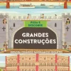 Booksmile Puxa e Descobre - Grandes Construções de Philip Steele - Explora Cenários Panorâmicos Gigantes