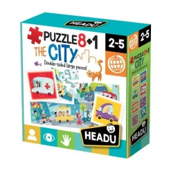 Sale Headu Puzzle 8+1 City