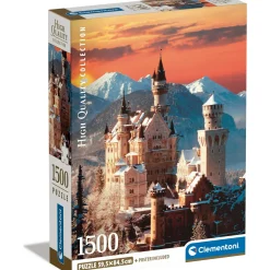 Clearance Clementoni Puzzle 1500 Peças Compact (artigo sortido)