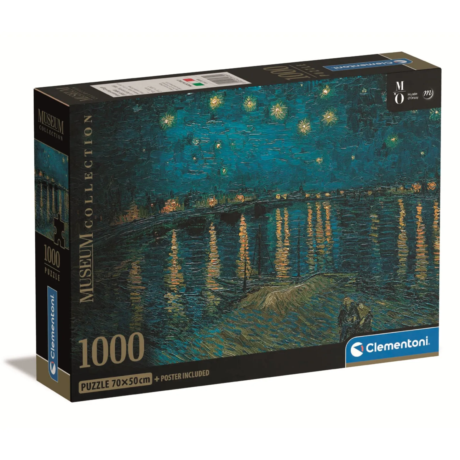 Outlet Clementoni Puzzle 1000 Peças High Quality Collection Museu Compact (artigo sortido)