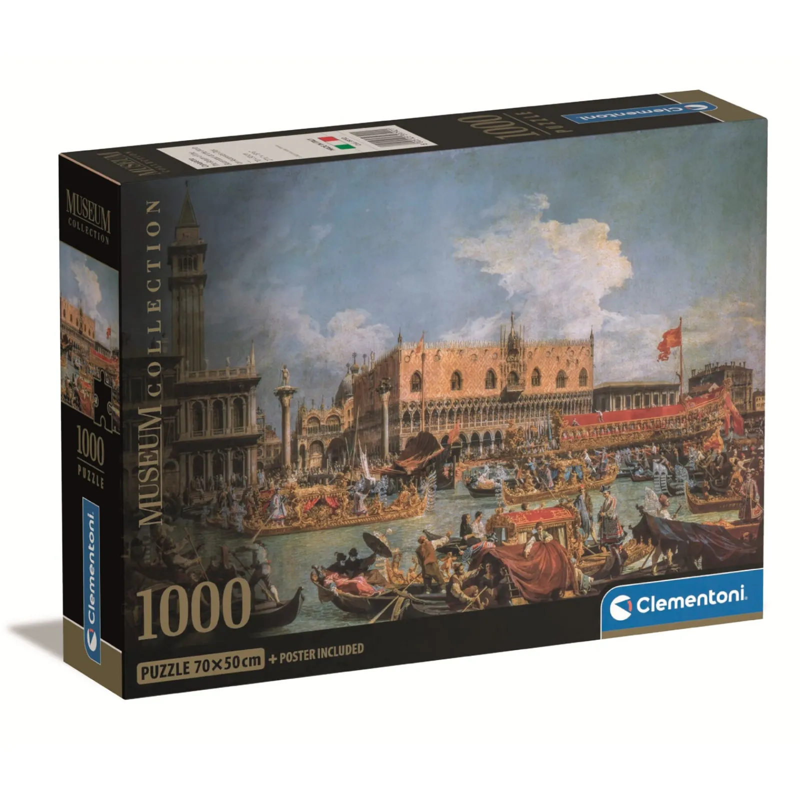 Outlet Clementoni Puzzle 1000 Peças High Quality Collection Museu Compact (artigo sortido)