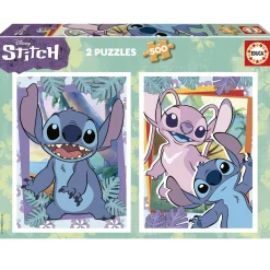 Educa Puzzle 2 x 500 Peças Stitch