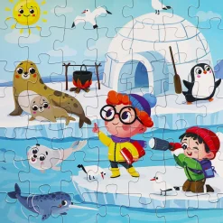 Clearance Zoko-Puzzles Puzzle Ártico / Explora Oceanos / Um Dia Quinta Sortido