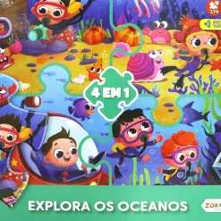 Clearance Zoko-Puzzles Puzzle Ártico / Explora Oceanos / Um Dia Quinta Sortido