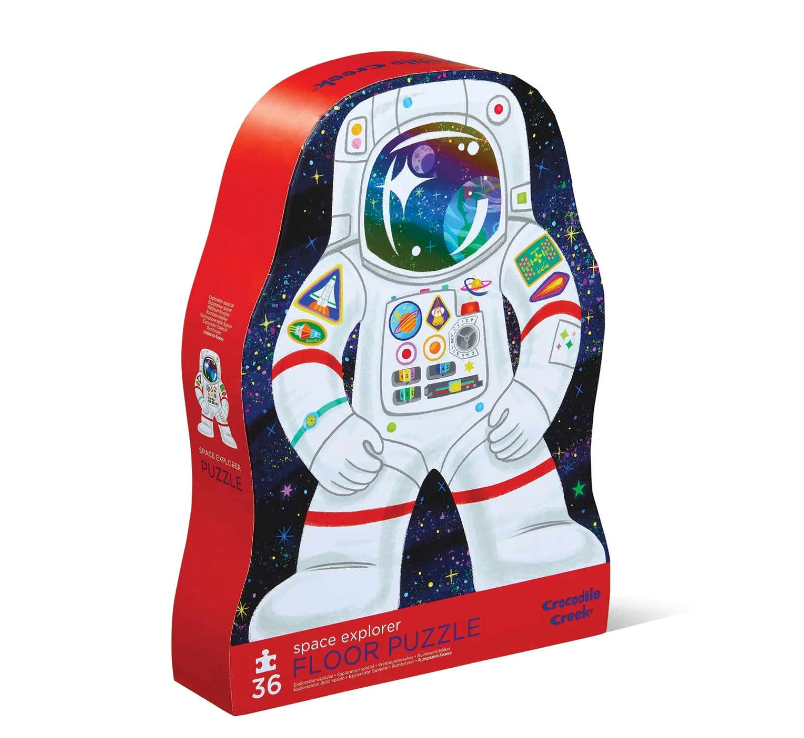Crocodile Creek Puzzle Space Explorer 36 Peças
