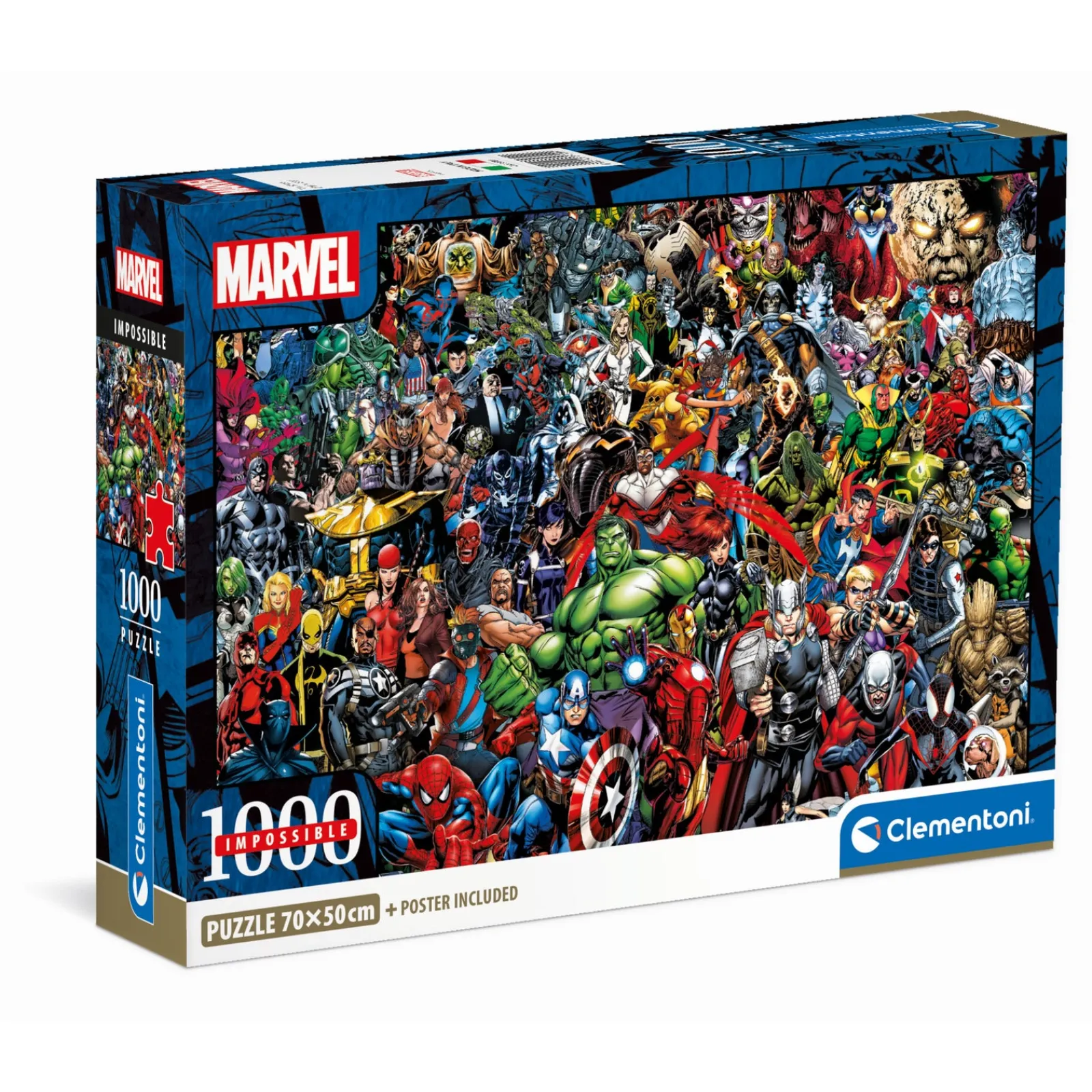 Clementoni Puzzles 1000 Peças Children Compact (artigo sortido)