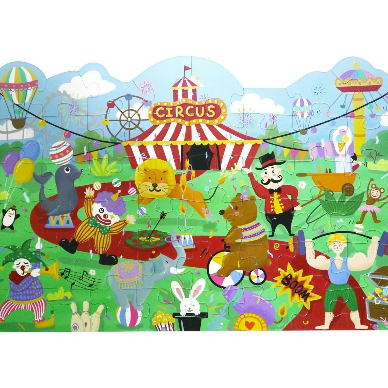 Online Zoko-Puzzles Puzzles Mundo Fadas / Circo Divertido / Viagem Espaço Sortido