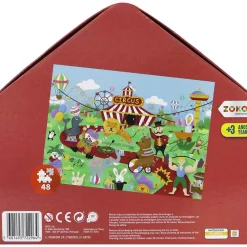 Online Zoko-Puzzles Puzzles Mundo Fadas / Circo Divertido / Viagem Espaço Sortido