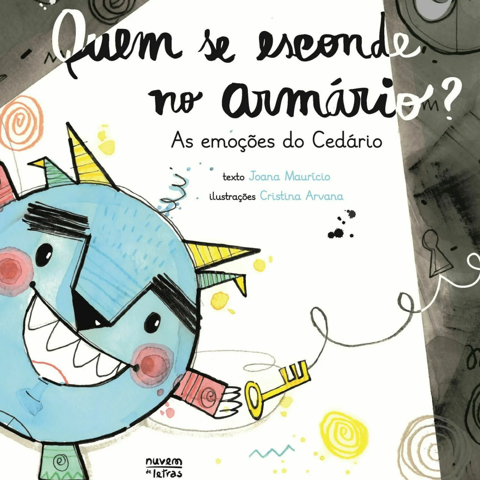 Outlet Nuvem De Letras Quem Se Esconde no Armário? as Emoções do Cedário de Joana Maurício