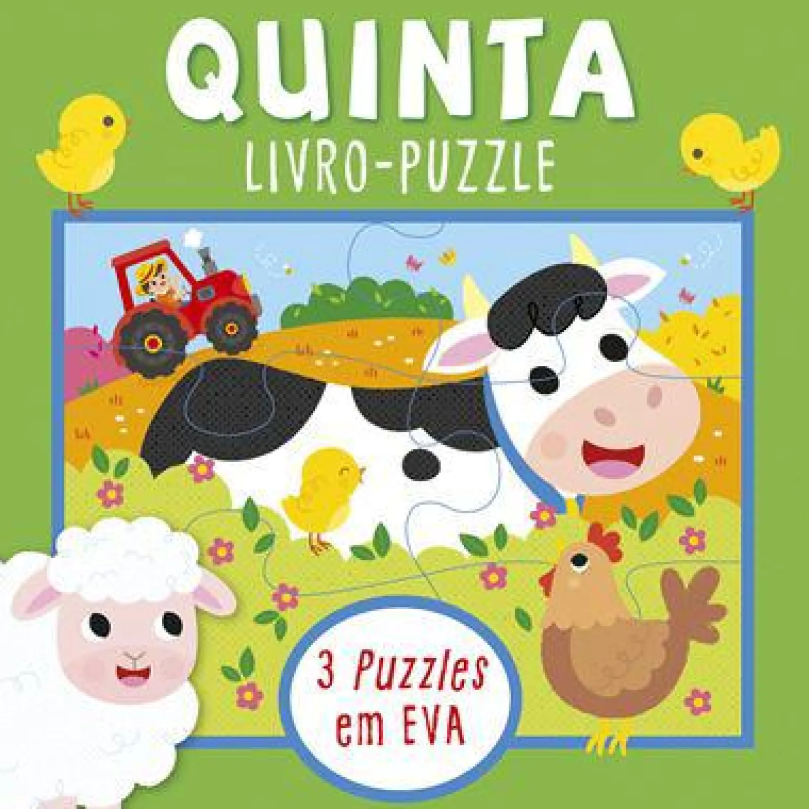 Porto Editora Quinta - Livro-puzzle em EVA