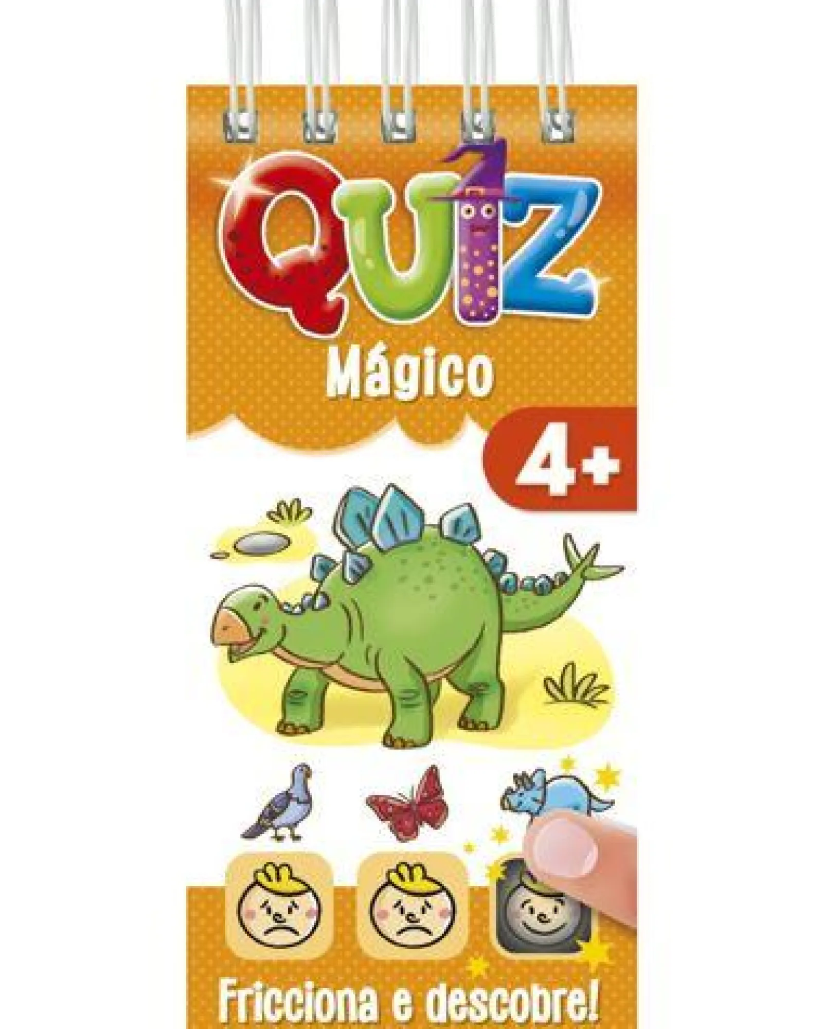 New Porto Editora Quiz Mágico 4+ (capa Cor de Laranja)