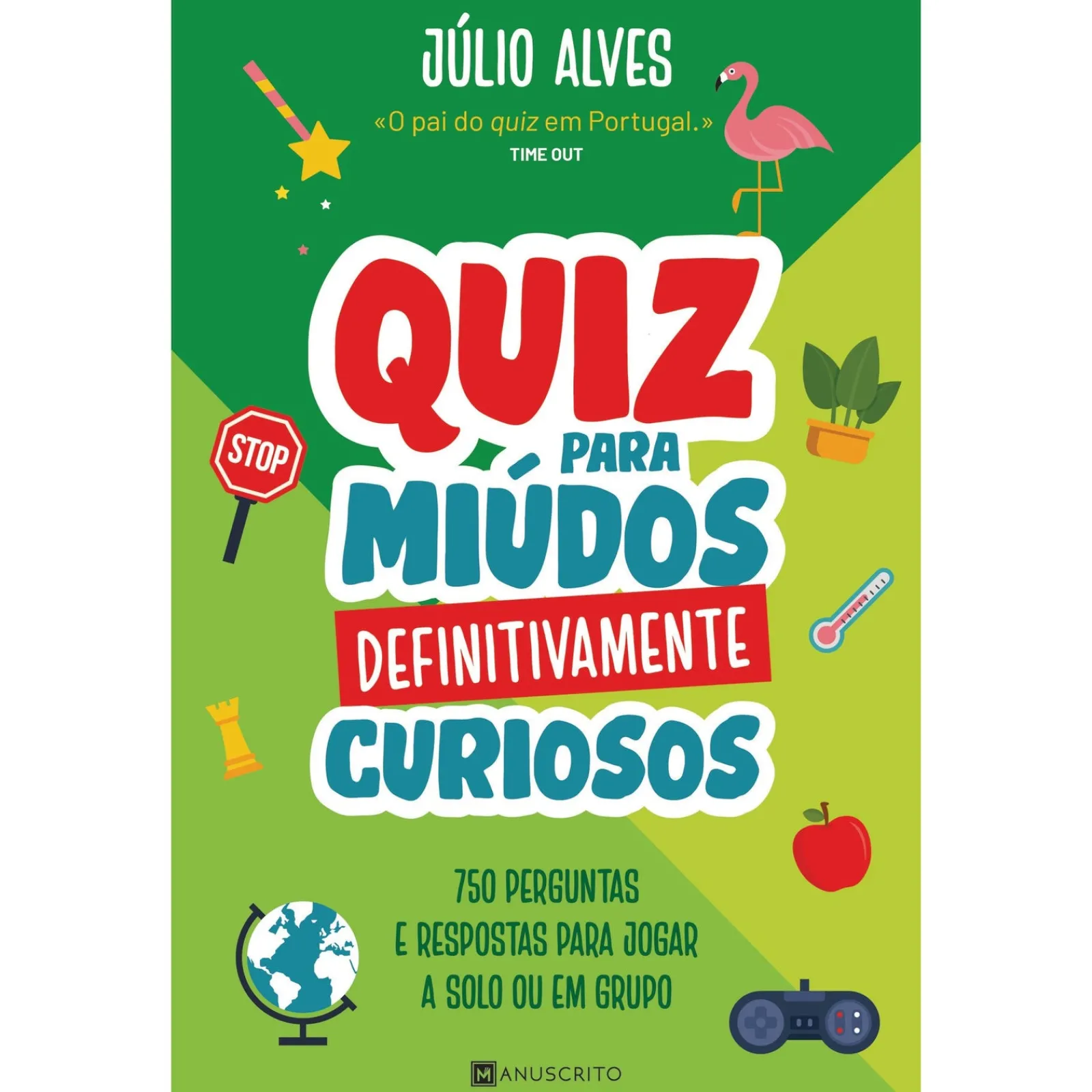 Manuscrito Quiz para Miúdos Definitivamente Curiosos de Júlio Alves