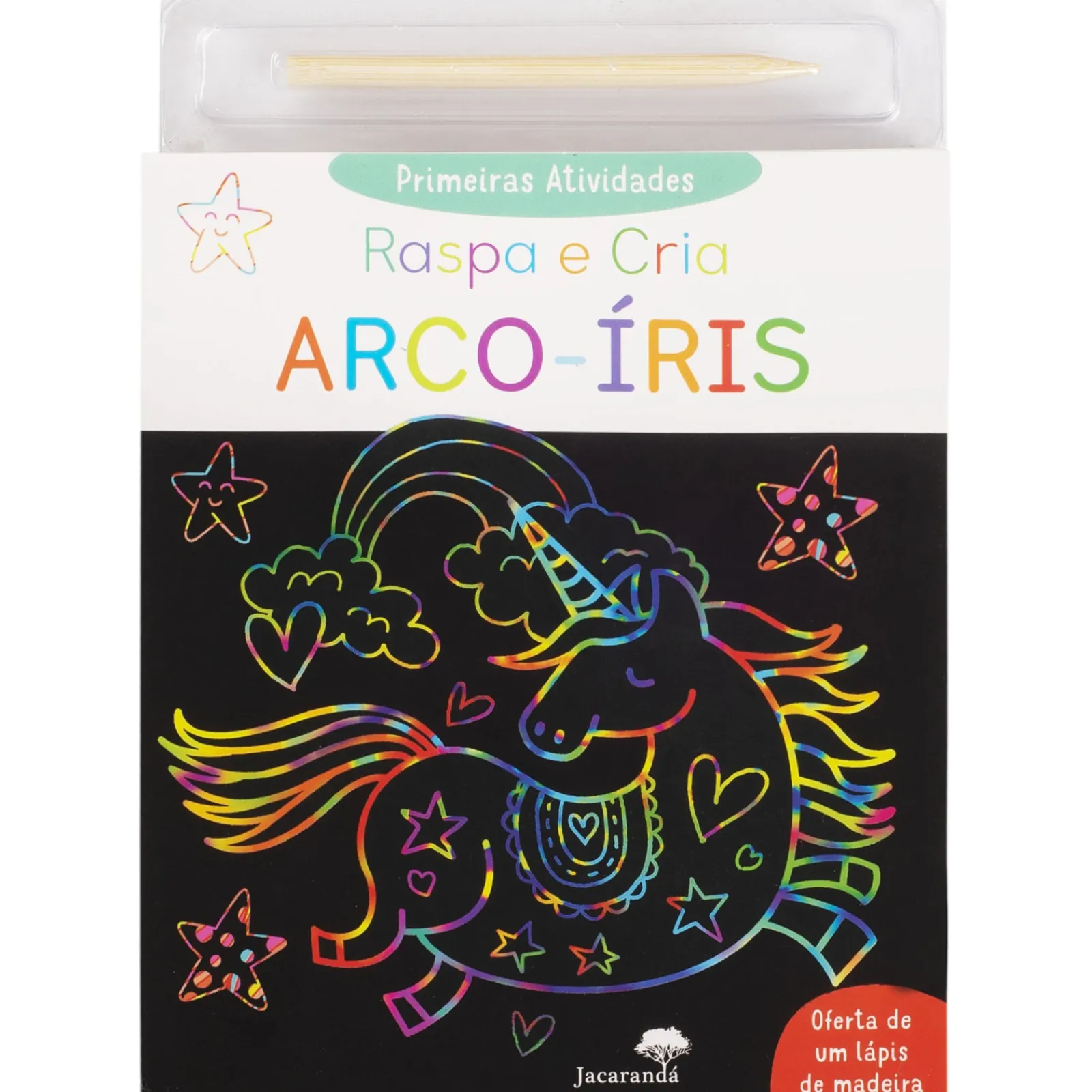 Jacarandá Raspa e Cria Arco-Íris - Primeiras Atividades